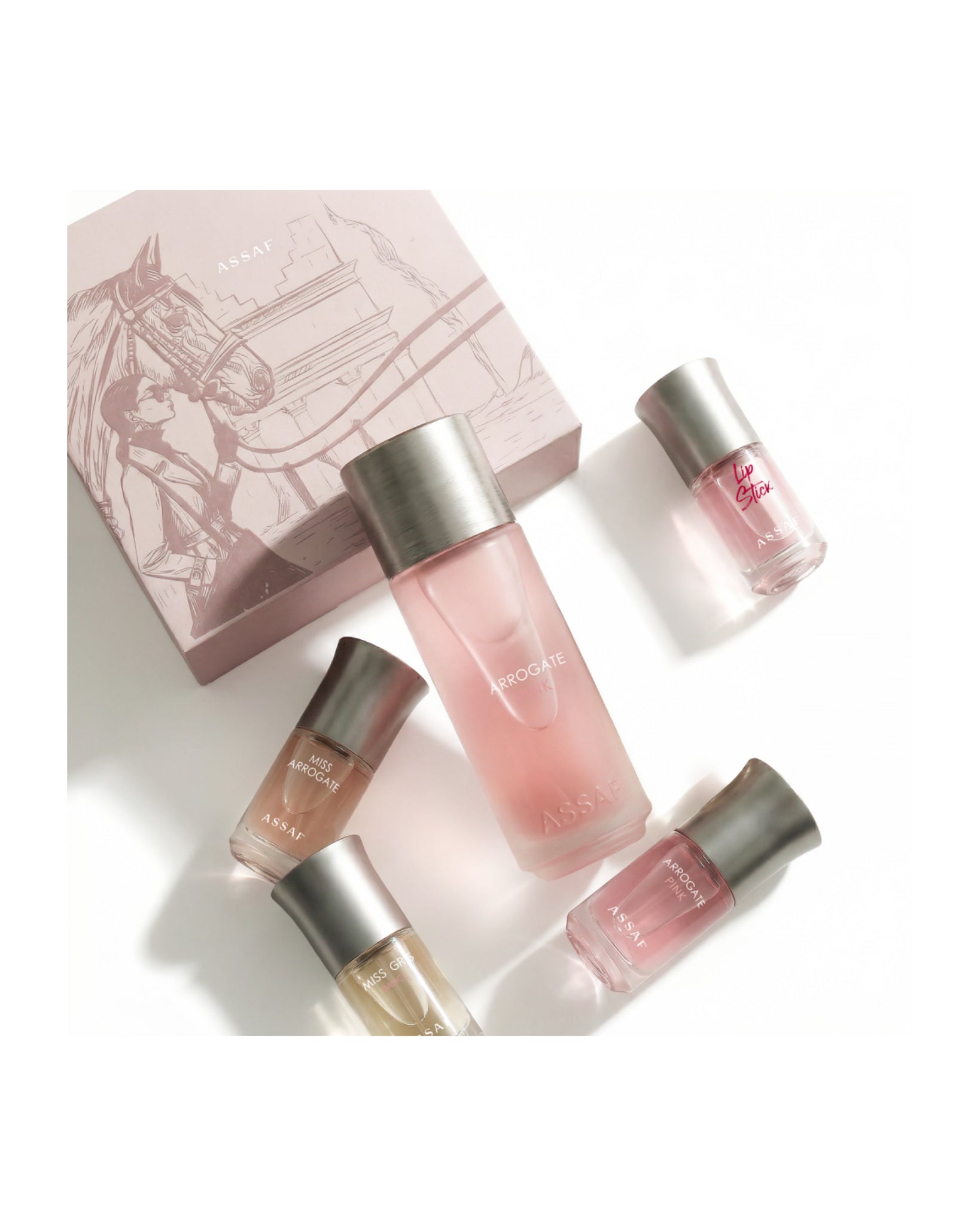 ASSAF ARROGATE PINK SET