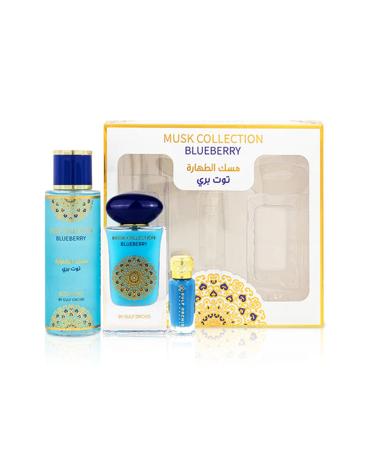 MUSK TAHARA SET BLUEBERRY BY Gulf Orchid