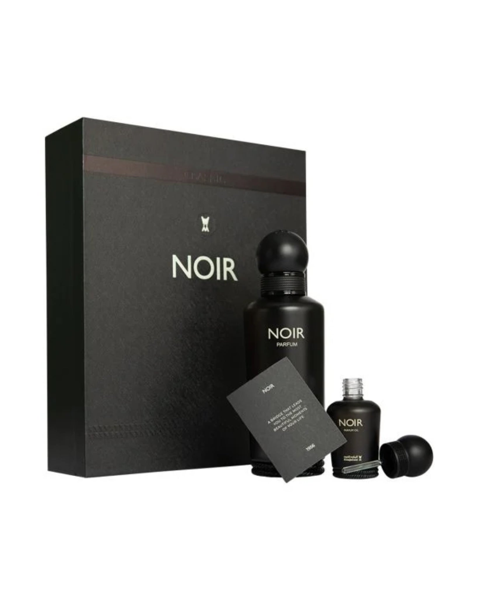 AL MAJED FOR OUD NOIR GIFT BOX 150 ML +15ML OIL