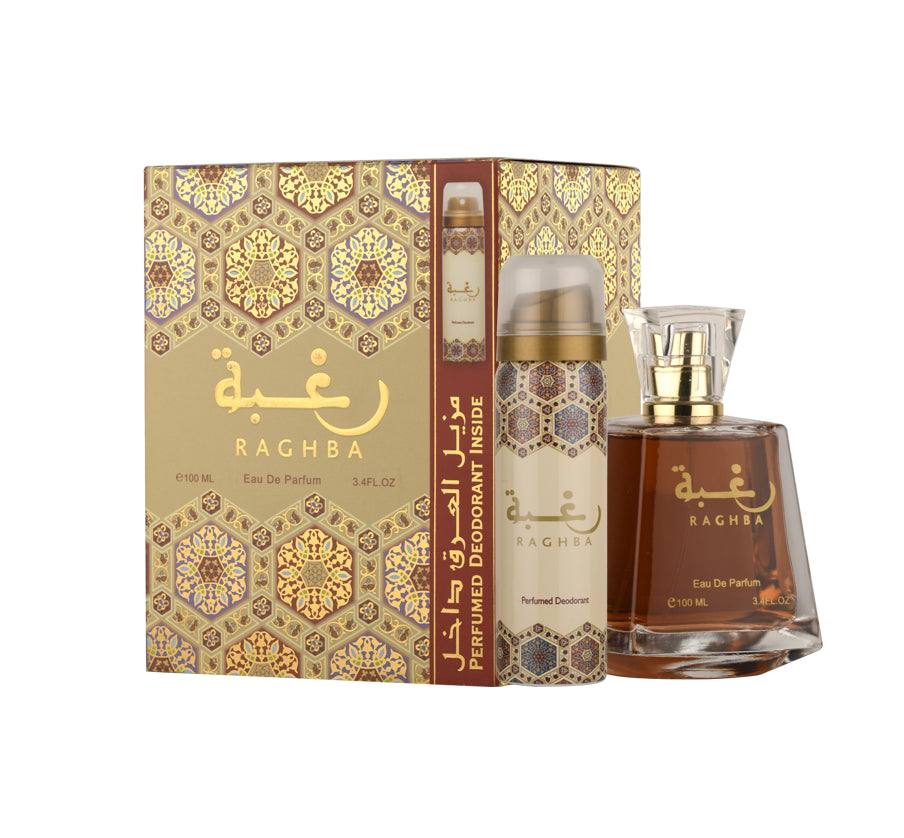 Raghba EDP 100 ml + Spray 50 for unisex